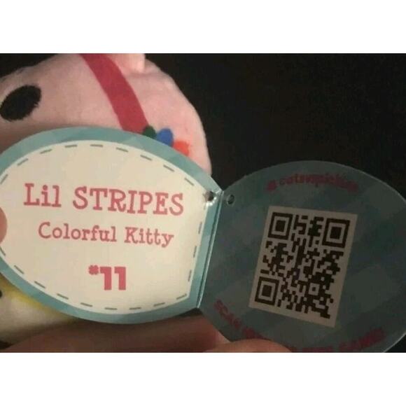 Cats Vs Pickles CvP Kittens Vs Gherkins KvG - Lil Stripes Cat NWT Excellent New - Picture 3 of 4